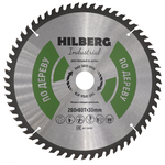 Диск пильный Hilberg Industrial Дерево 260*30*60Т Hilberg HW260