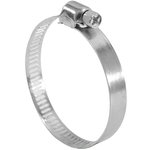 Хомуты червячные просечные, оцинкованные, 10 шт./уп., 32мм-50мм Ekotools 3202232