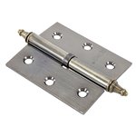 2 шт/уп,Петля дв. разъемн. Лв 75х63х2,5мм, бронза Pobedit 8132103