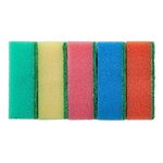 Губка для посуды Standart (5 шт) 90*60*35 мм Guppy 8455055
