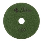 Алмазный гибкий шлифовальный круг "Черепашка" 100 № 800, Trio-Diamond 340800