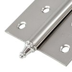 2 шт/уп,Петля дв. разъемн. Лв 125х75х2,5мм, никель Pobedit 8132121