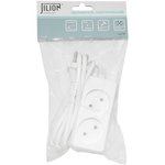 Удлинитель U-2g-5m-c с 2 евророзетками (б/з) 5м, SIMPLE POWER  Jilion 9534023