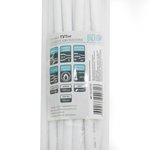 Термоусаживаемая трубка 4:2 белая 1м  Jilion 9536250