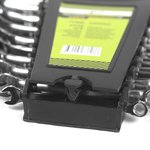 Набор ключей комб.,Cr-V,зерк.полир. 9 шт,6-22 мм Pobedit 2735514