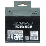 Алмазная чашка Hilberg Tornado 125 (HM342)