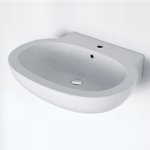 Раковина, CIELO Easy Bath шгв 650*520*175 цвет-белый EASLA65E
