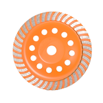 Чашка алмазная зачистная, 230 мм, Турбо Вихрь 73/10/3/11