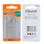 Набор лезвий для ножей, трапецивидные, 10шт Sturm 1076-S1-KE