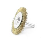 Щетка-крацовка Плоская со шпилькой 50 мм, латунированная, Pobedit Pobedit 2122050