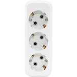 Колодка для удлинителя с 3 евророзетками (с/з) Jilion 9533964