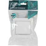 Выключатель одноклавишный промежуточный С/У. белый Jilion 9533132