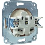 Розетка 1 гнездо (б/з) С/У. бежевый Jilion 9533157