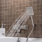 Смеситель  для ванны с душем РМС SUS125-006EP Нержавеющая сталь