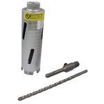 Коронка алмазная по бетону 52*150 мм Hilberg Laser Deep Drill Hilberg HD352