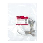 Хомуты червячные накатные с металлическим ключом, нерж. сталь, 2 шт./уп., 40-60 мм Политех Инструмент Инструмент 3205060