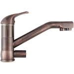 Кран комбинированный Atoll NKD0112AW-L состаренная медь (Antique Wine)