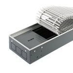 Конвектор, EKQ, 240*110*2250, плавное, роликовая решётка, алюминий, натуральный, рамка-алюминий, 3997 Вт