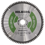 Диск пильный Hilberg Industrial Дерево 260*30*80Т Hilberg HW261