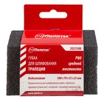 Губка для шлиф., Трапеция, средней жесткости Р80 Политех Инструмент Инструмент 2025508