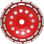 Чашка алмазная 180 Сегментная двухрядная Trio-Diamond TCW155