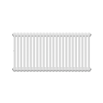 Радиатор, RIFAR, TUBOG, 2057-24-B1, цвет-RAL 9016 (белый), 3/4"