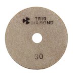 Алмазный гибкий шлифовальный круг "Черепашка" 100 № 30, Trio-Diamond 340030