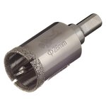 Коронка алмазная по керамике и кафелю с центрирующим сверлом 28мм  Trio-Diamond 400028
