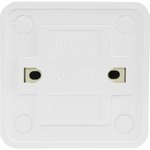 Выключатель одноклавишный О/У. белый Jilion 9533400