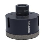 Коронка алмазная 70 мм Hilberg Super Hard M14 Hilberg HH670