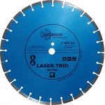 Диск алмазный отрезной 400*25,4*12 Trio Diamond Лазер бетон Trio-Diamond 380400