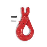 Крюк самозакрывающийся с вилочным креплением 2.0 т TOR 1002219