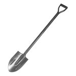 Лопата штыковая с металлическим черенком ЗЕМЛЕКОП 2, Pobedit Pobedit 8025201