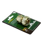 Соединитель латунный для шланга 3/4 быстросъемный Polyagro 7577110