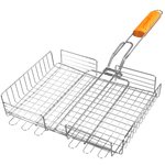 Решетка-гриль хром. универс. ОБЪЕМНАЯ 28х22 см, Polyagro Camp Polyagro 8102282