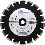 Диск алмазный отрезной 300*25,4*12 Асфальт Серебряная пайка Trio-Diamond GA772