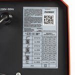 Полуавтомат сварочный инверторный Patriot WMA 205 MQ 605302155