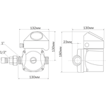 Насос, Aquario, для ГВС AC 154-130HW