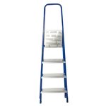 Стремянка сталь. с алюмин. ступенями, 4 ст.Политех Политех Инструмент Инструмент 8060034