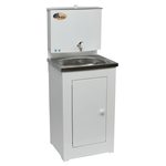 Умывальник дачный без подогрева "Люкс" ВИХРЬ, нержавейка, белый 74/4/5