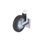 Колесо поворотное резиновое с тормозом SCb 80 200 мм TOR 1001720