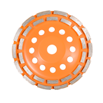 Чашка алмазная зачистная, 180 мм, двухрядная Вихрь 73/10/3/7