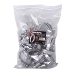 Хомуты металлические червячные Вихрь 25-40, 9мм, 25 шт. 73/9/1/24