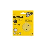 Шлифовальные круги DEWALT DT3106, 125 мм, 8 отверстий, 180G, 10 шт. DT3106-QZ