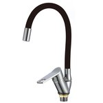 Смеситель для кухни РМС SL137BL-016F гибкий излив Хром