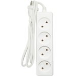 Удлинитель U-4g-3m-c с 4 евророзетками (б/з) 3м, SIMPLE POWER Jilion 9534041