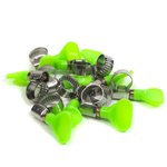 Хомуты червячные накатные с пластиковым ключом, нерж. сталь, 10 шт./уп., 8-12 мм Политех Инструмент Инструмент 3204212