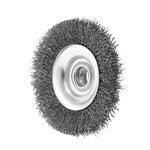 Щетка-крацовка Коническая 100мм/M14, стальная витая проволока, Pobedit Pobedit 2133010