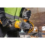 Бесщеточная аккумуляторная угловая шлифовальная машина DeWALT, 54 В, 125 мм, 9000 об/мин, без АКБ и ЗУ, в кейсе, DCG418NT