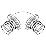 Угольник 90° 25 PLATINUM RX